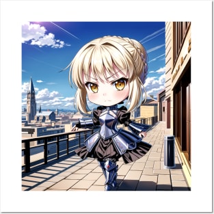 chibi saber alter Posters and Art